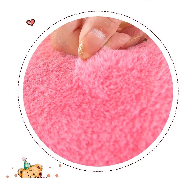 Thú nhồi bông gấu dâu ngồi màu hồng đơn giản - Size từ 40cm đến 90cm - Quà tặng Lotso dâu cute có mùi thơm chất liệu lông xù