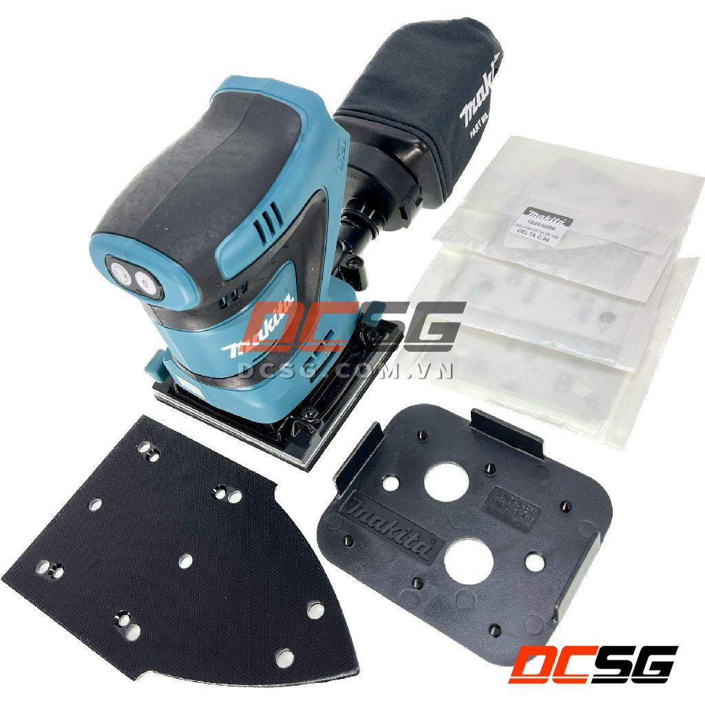 Máy chà nhám rung dùng pin 18V Makita DBO480Z | DCSG