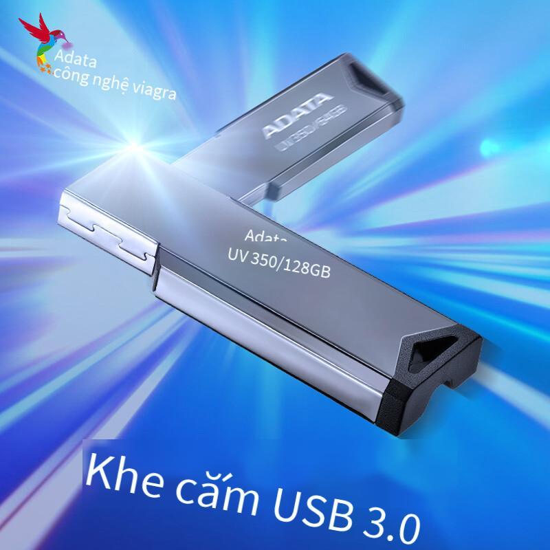 Giao hàng nhanh ADATA 32GB64GB128G loa xe hơi văn phòng kim loại mã hóa tốc độ cao Đĩa U UV350