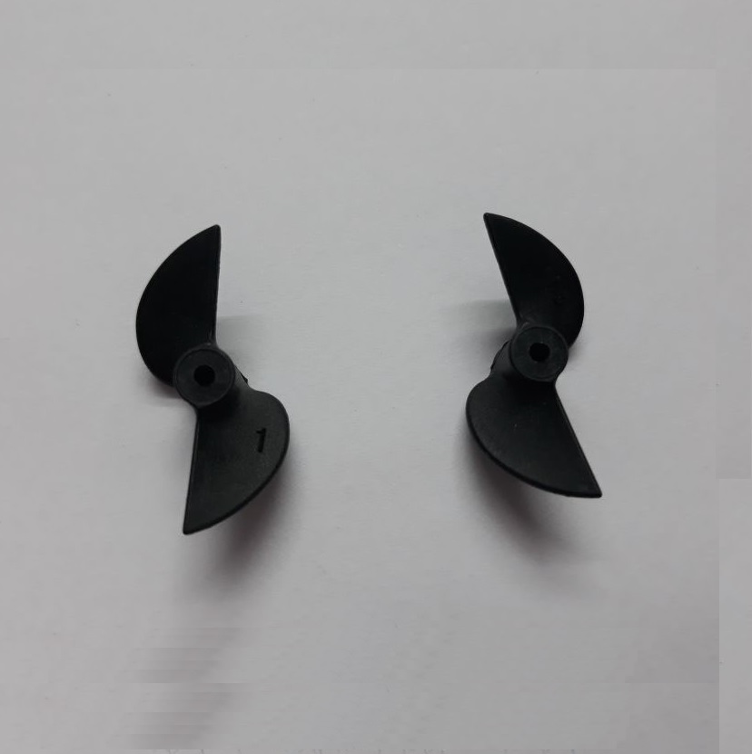 Cặp chân vịt 2 lá thuận nghịch trục 2mm đường kính 30mm để chế tạo