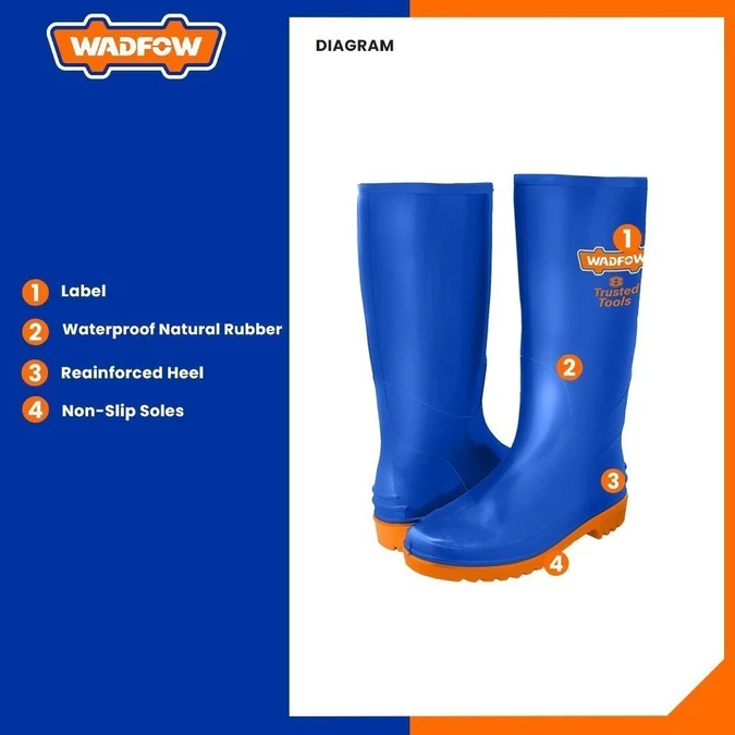 ỦNG BẢO HỘ MŨI THÉP 39 WRB3L39 WADFOW - HÀNG CHÍNH HÃNG