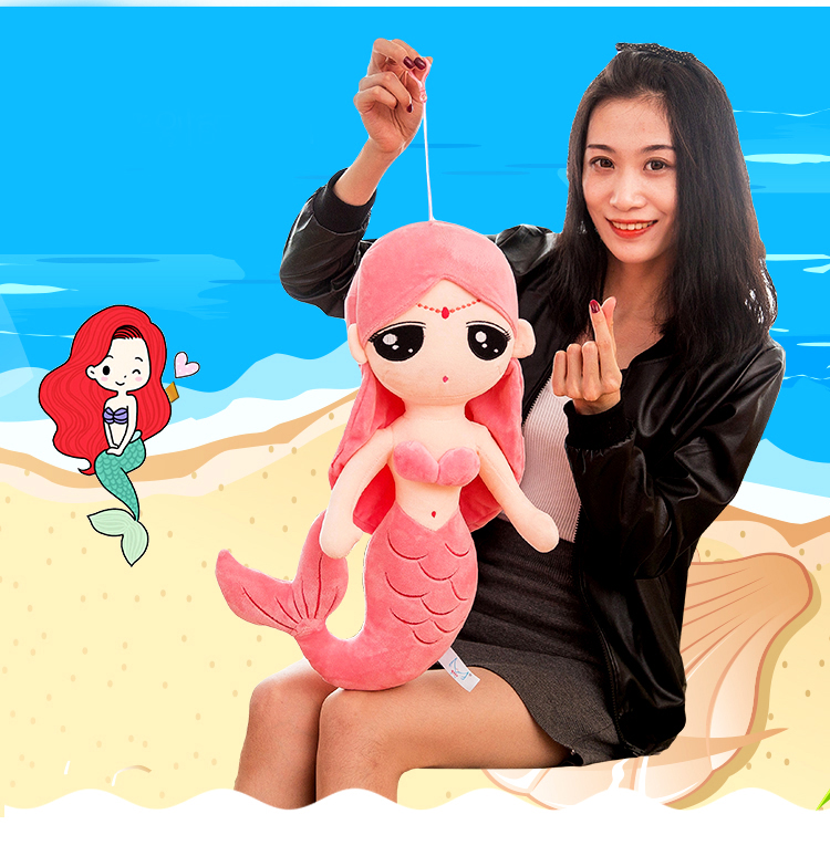 Thú Bông Nàng Tiên Cá Tuyệt Đẹp Cho Bé , Người Cá Siêu Hot Cao Cấp (30cm---&gt;50cm) Hàng Xịn Cao Cấp Loại 1, An Toàn Cho Trẻ Nhỏ