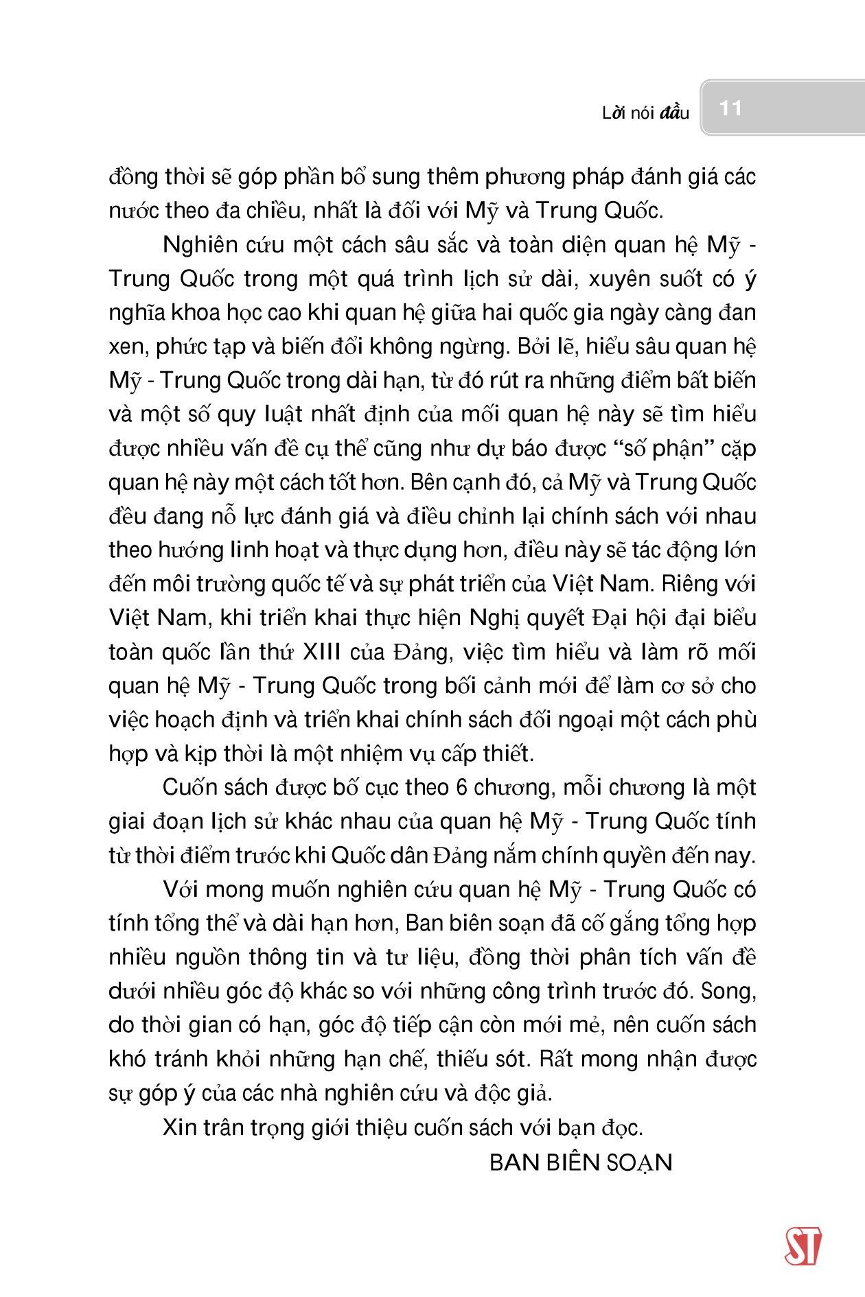 Quan Hệ Mỹ-Trung Quốc - Thăng Trầm Theo Dòng Lịch Sử, Văn Hóa