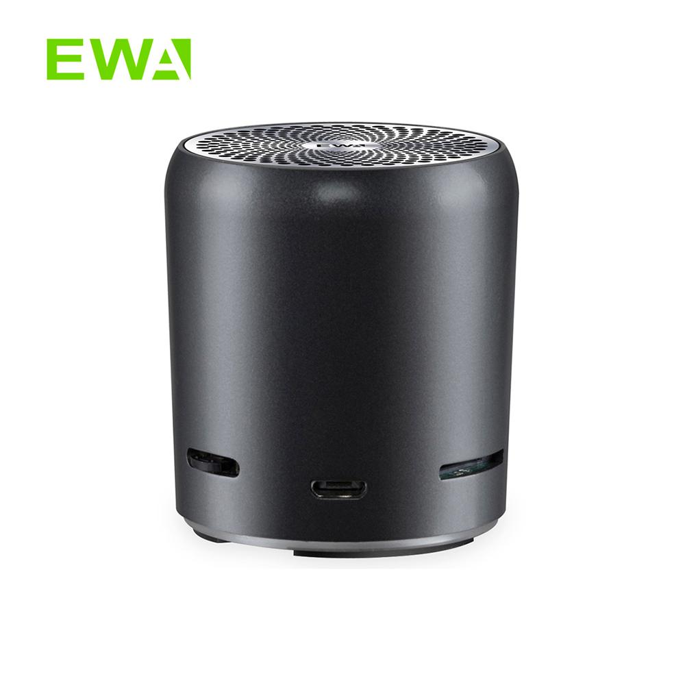 Loa Di Động EWA Siêu Mini Bluetooth 5.0 TWS Âm Thanh Hay Nhất Bass Boombox Thân Kim Loại Caixa De Som Loa Ô Tô Và Loa Siêu Trầm Color: red