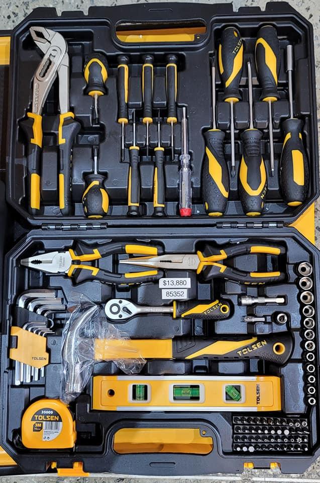 BỘ DỤNG CỤ 89 CHI TIẾT 85352 TOLSEN - HÀNG CHÍNH HÃNG