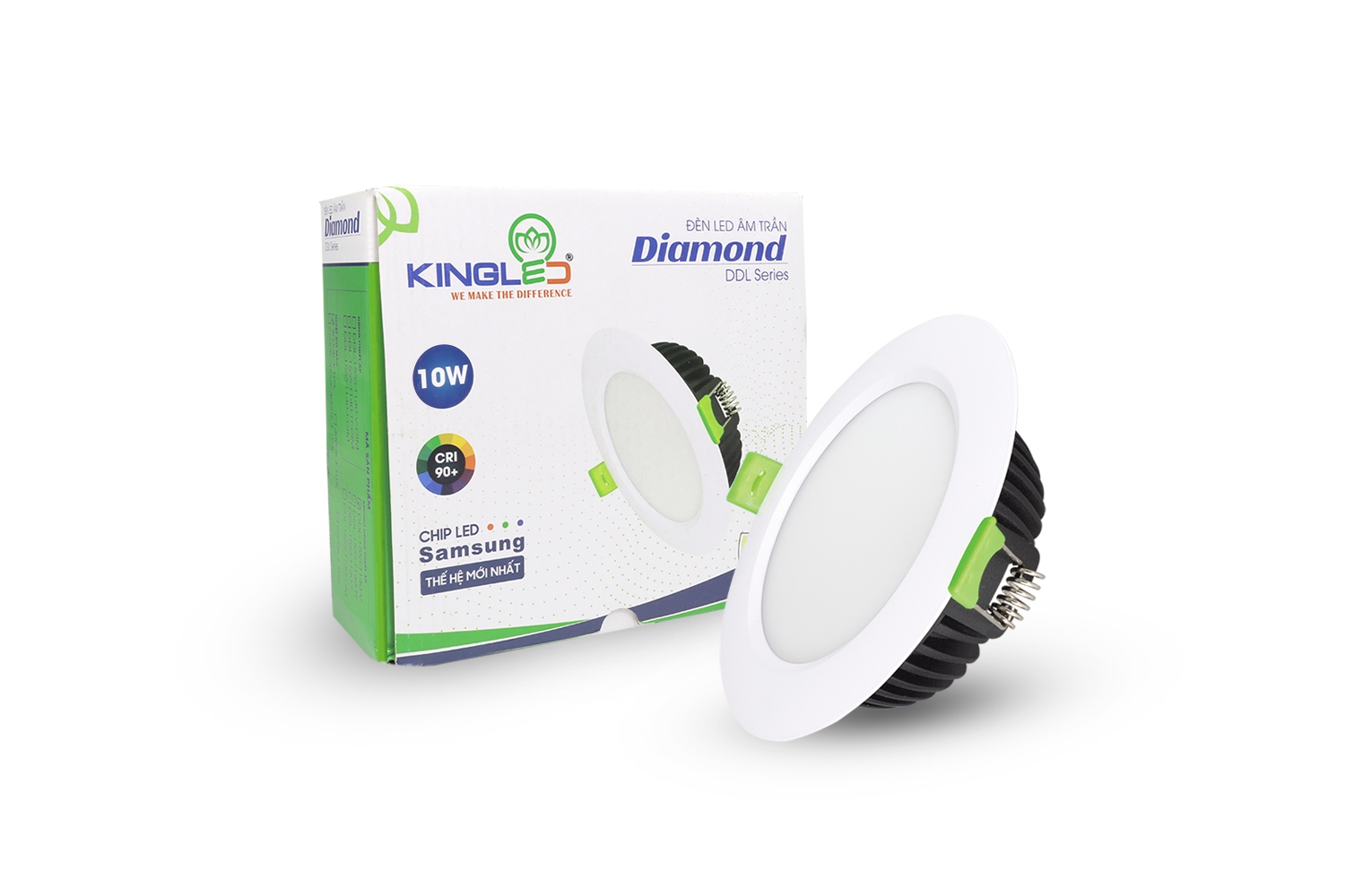 Đèn Âm Trần Diamond 10W KINGLED