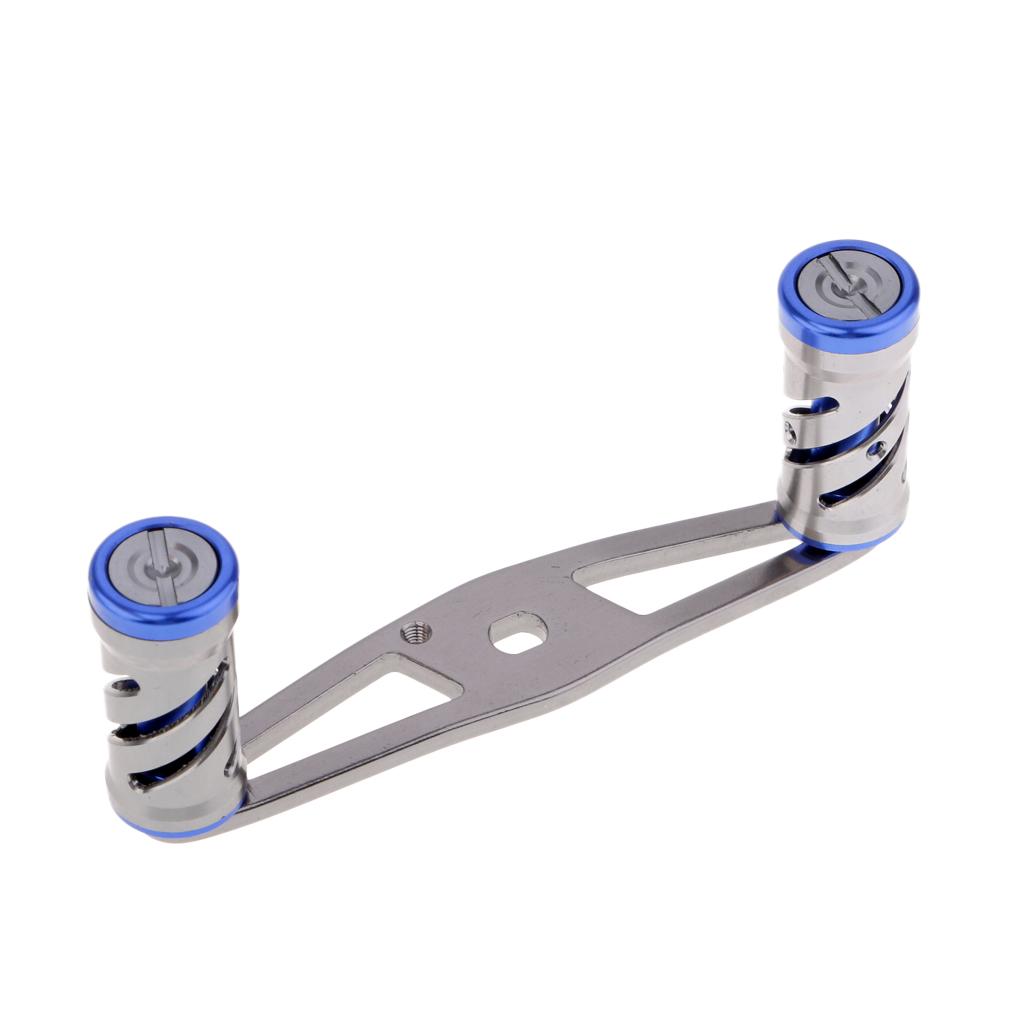 Aluminum Alloy Fishing Baitcasting Reel Handle Rocker Arm Replacement 9.2cm
