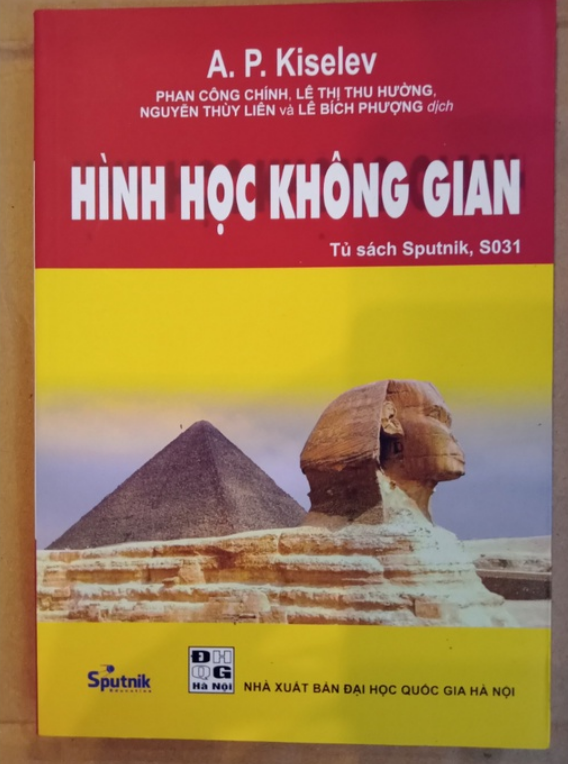 Sách - Hình học không gian (tủ sách sputnik) Tái bản 1 (mới nhất)