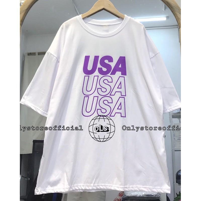 Set áo usa+quần dáng rộng