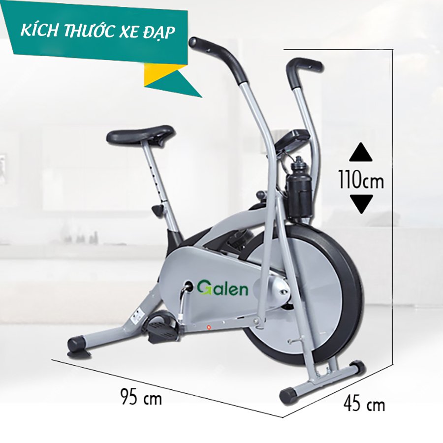 Xe Đạp Tập Thể Dục Tại Nhà Galen G016 Xe Đạp Tập Gym Đa Năng - BẢO HÀNH 24 THÁNG