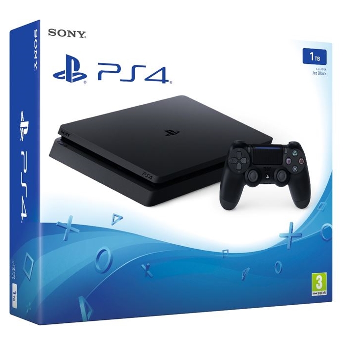 Bộ Playstation 4 Slim Model 2218B-B01( 1000gb) Tặng Kèm 2 Đĩa Game Spider-man &amp;amp; Days Gone - Chính Hãng Sony Việt Nam