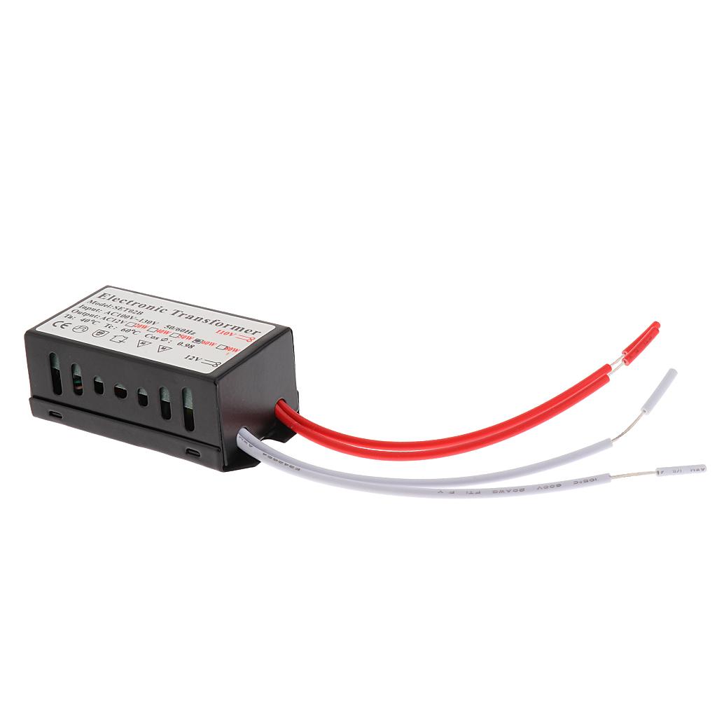 Bộ Chuyển đổi Biến áp điện áp 60W, Chuyển đổi AC 110 V Sang AC12V Cho đèn