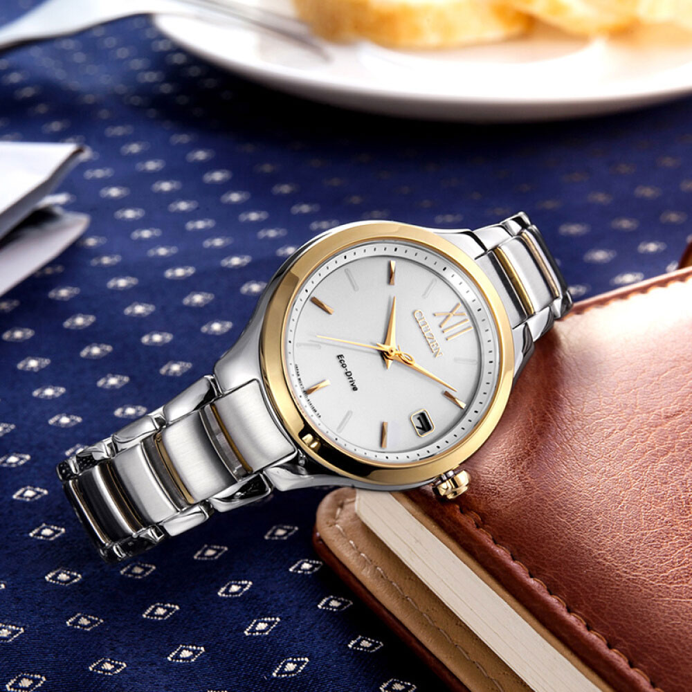 Đồng Hồ Nữ Citizen Dây Thép Không Gỉ EO1164-54A - Mặt Trắng