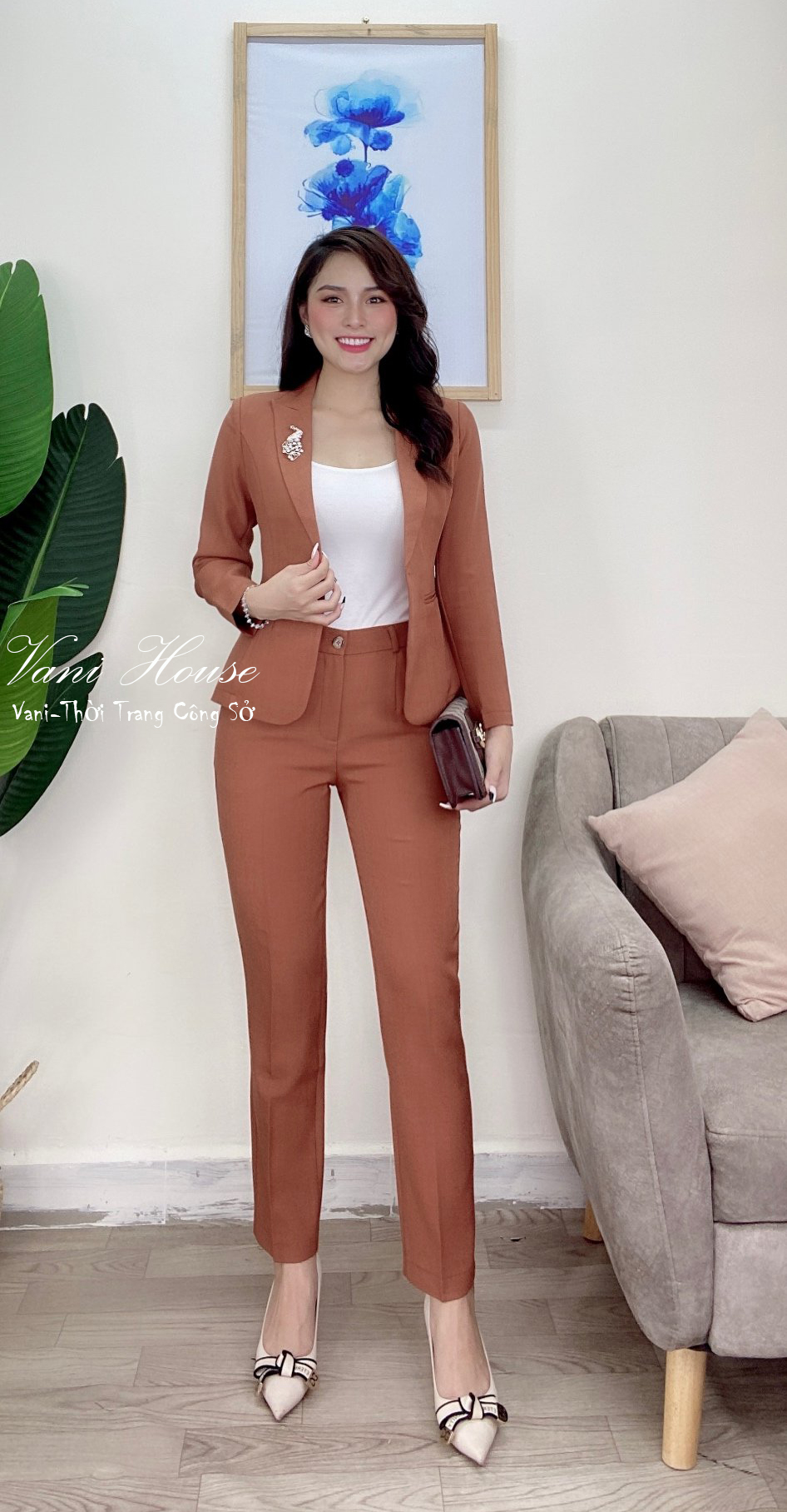 Bộ Vest Nữ Tay Dài - TJ66