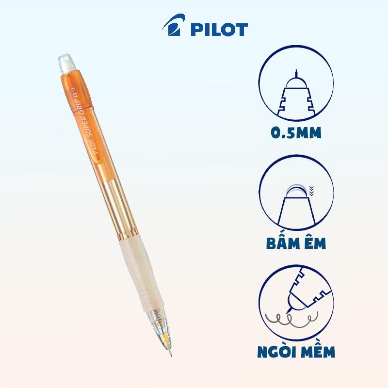Bút chì bấm Pilot Super Grip Neon
