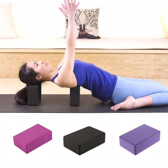 1 VIÊN GẠCH TẬP YOGA XỐP EVA CẤP