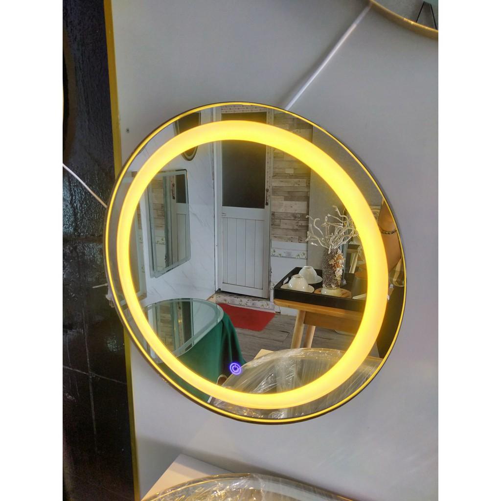 GƯƠNG TRÒN KHUNG VIỀN INOX MẠ PVD