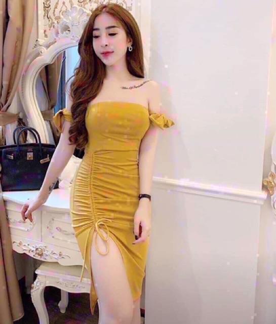 Body tay nơ cúp ngực sexy sang chảnh (có mút ngực)