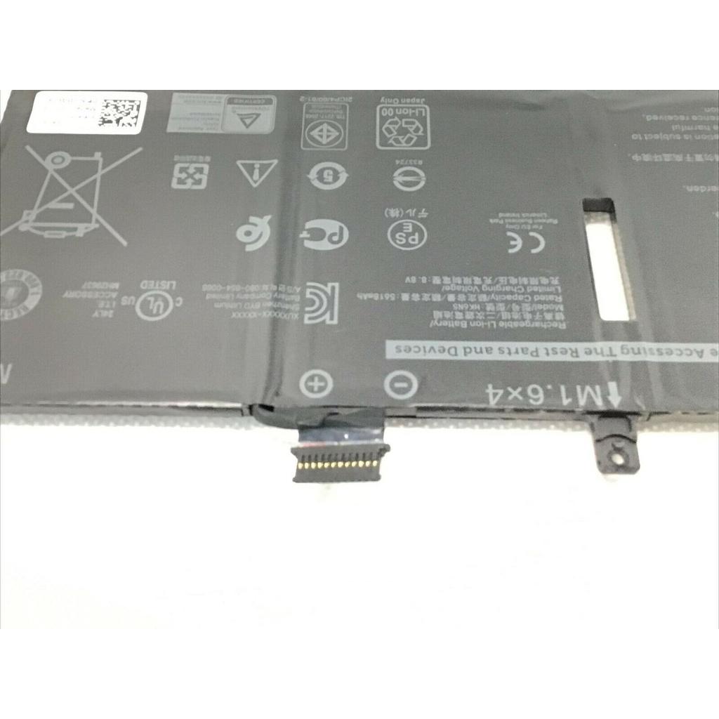 Pin Dùng Cho Laptop Dell XPS 9370 9380 I5390 I5391 I7490 HK6N5 battery Zin 45wh