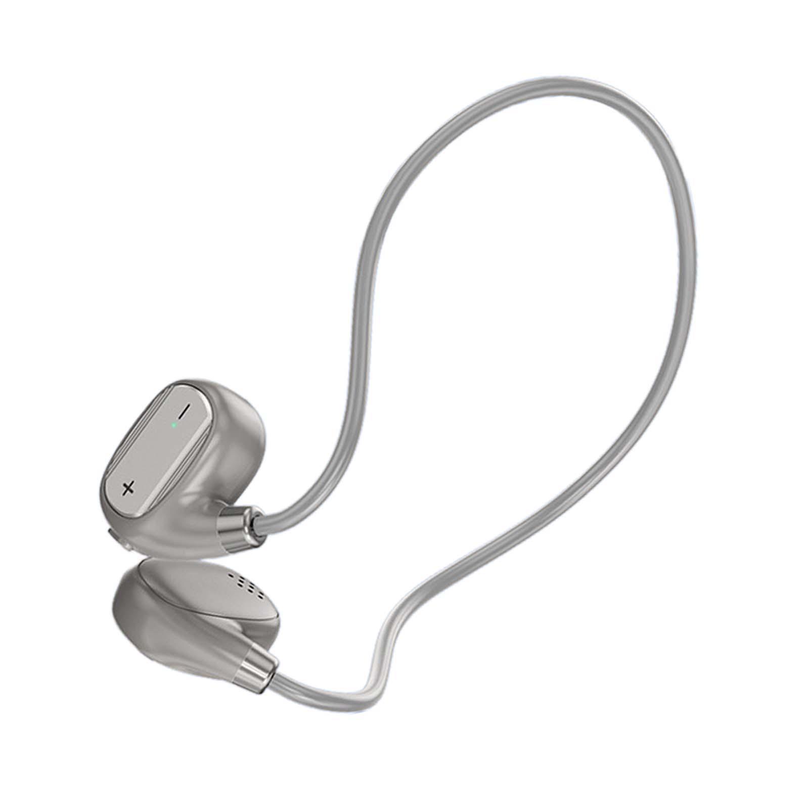 Open Ear Bluetooth Headphone Hands Free Headset for Gym Hiking Driving Black