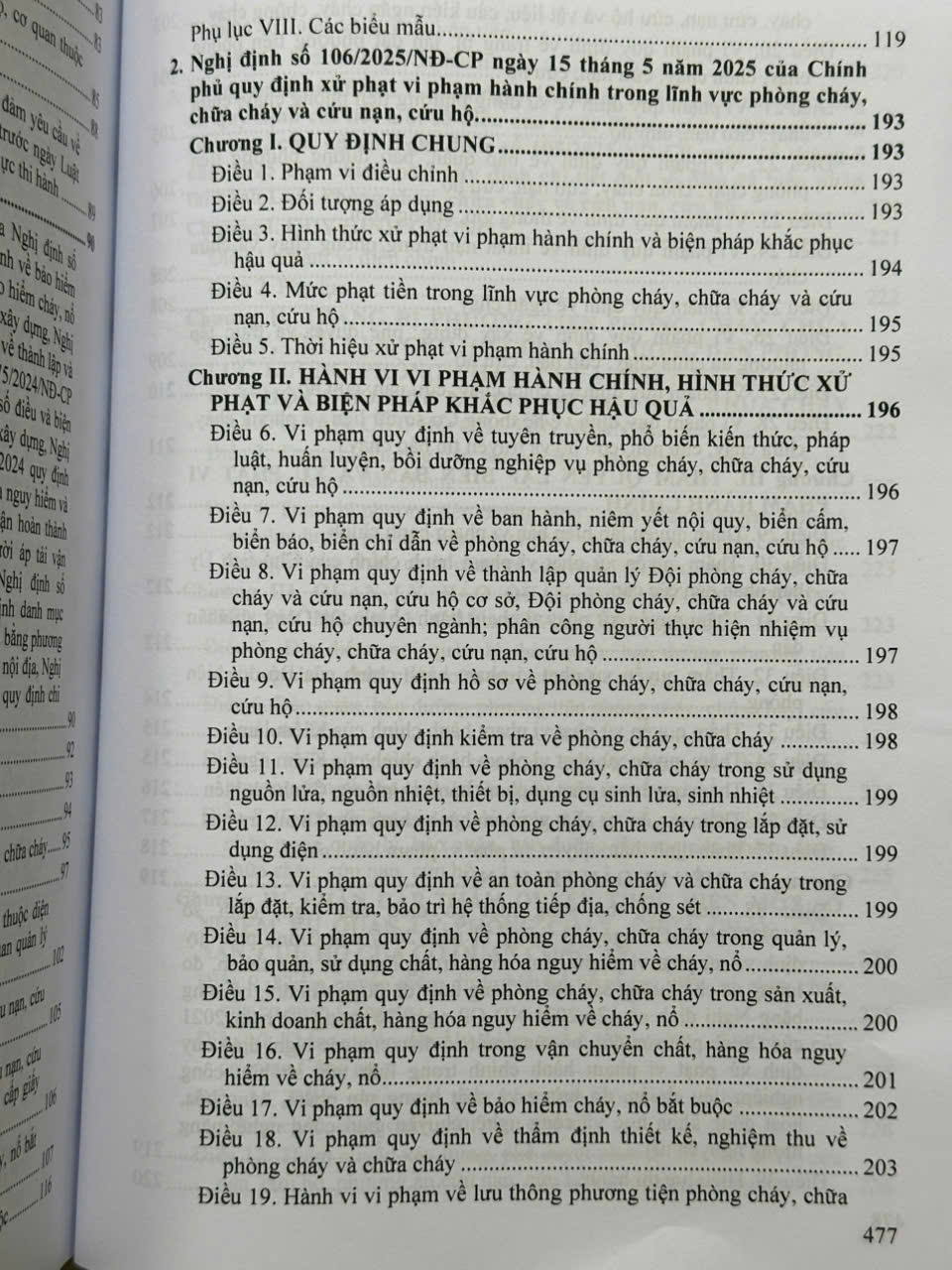Sách Luật Phòng Cháy, Chữa Cháy Và Cứu Nạn, Cứu Hộ – Hệ Thống Văn Bản Quy Định, Hướng Dẫn Chi Tiết Thi Hành (V2586T)