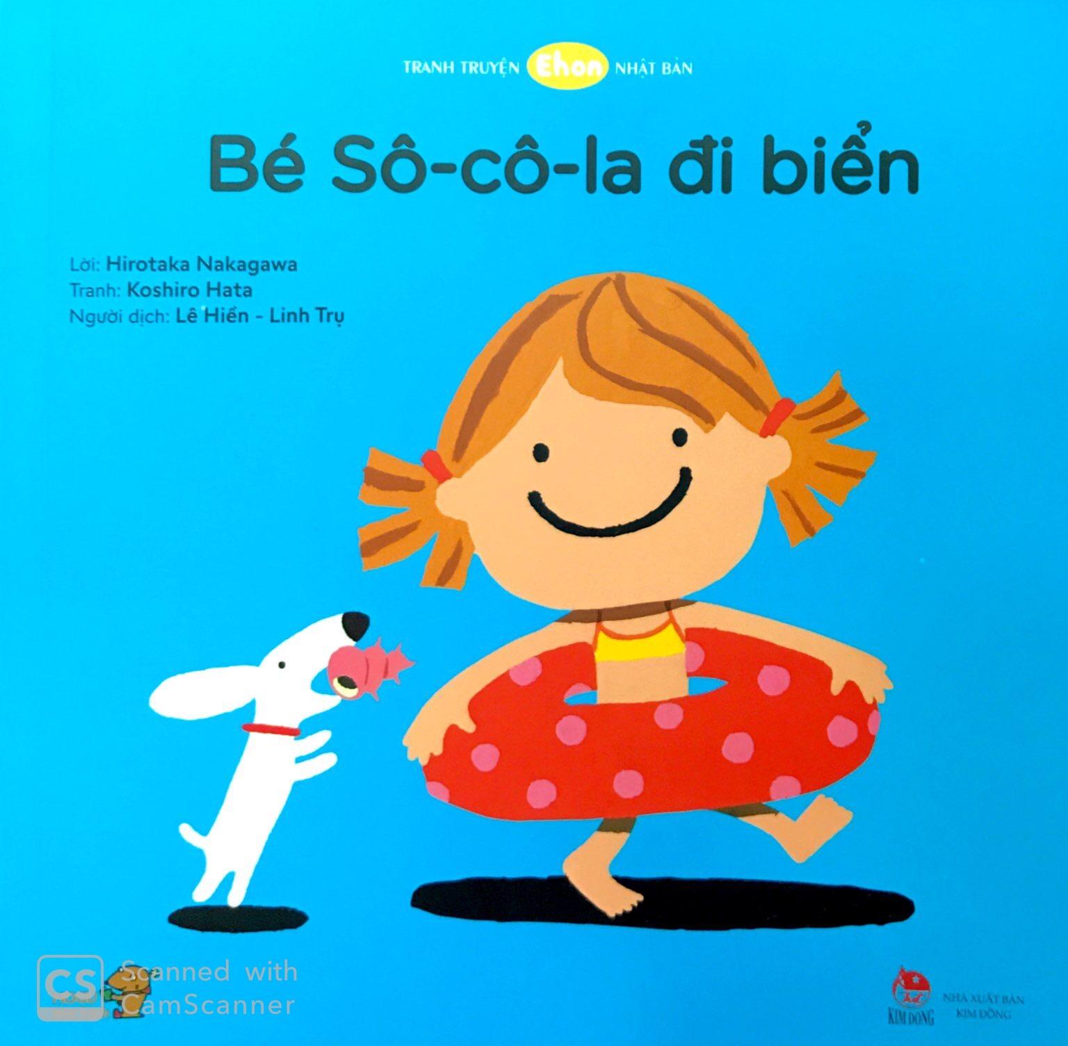 Ehon - Mọt Sách Mogu - Bé Sô-Cô-La Đi Biển