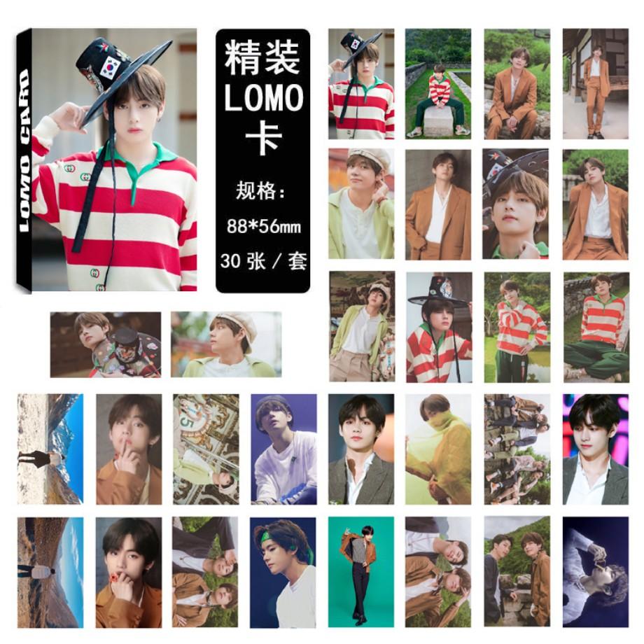 Lomo BTS SUMMER PACKAGE 2019 (ảnh hộp giấy BTS 30 tấm