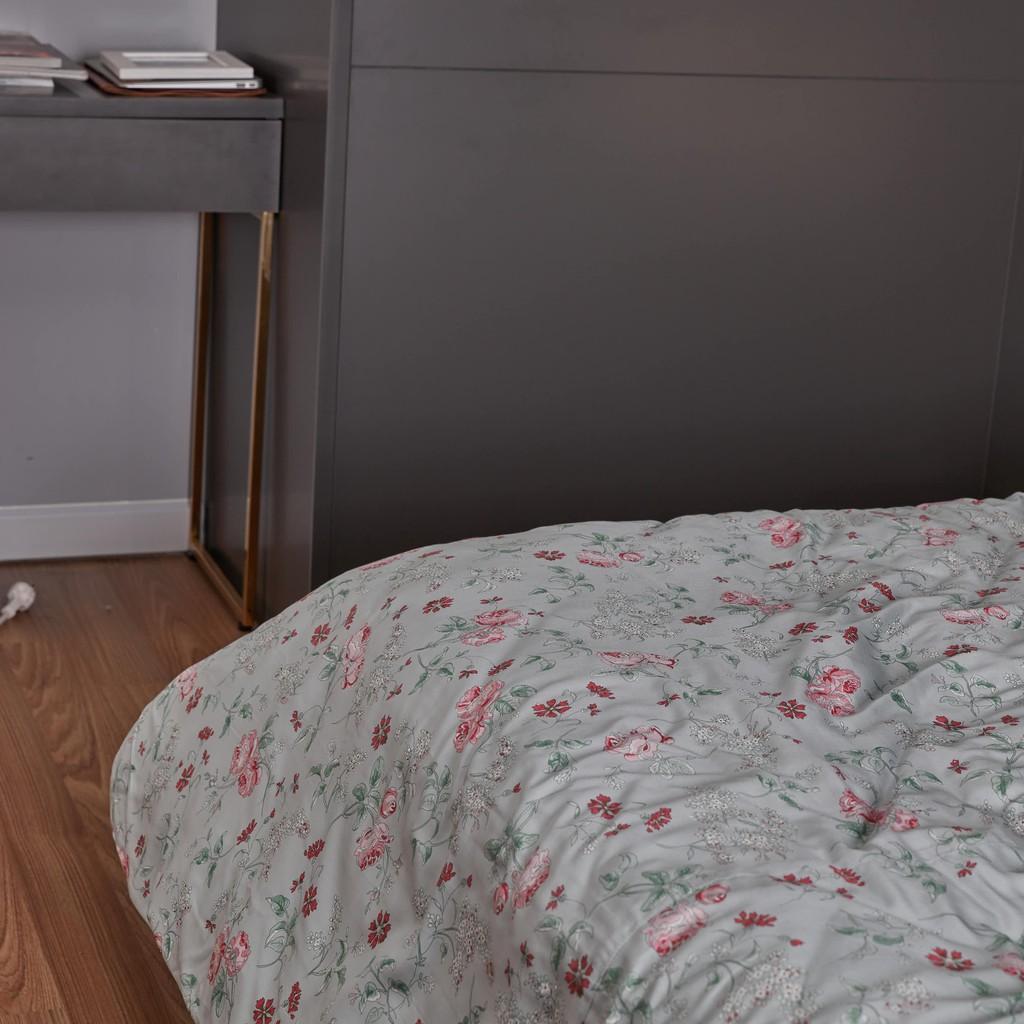 Chăn Ga Gối Niam lụa cao cấp Xu hướng mùa xuân 1M4 - 1M6 - 1M8 mã SOB.09