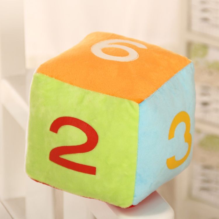 Viên Xí Ngầu Bằng Bông (10cm) Xúc Xắc Bông Dễ Thương Ngộ Nghĩnh Cho Bé Hàng Cao Cấp, An Toàn - Thú Bông Hình Xí Ngầu, Xúc Xắc Đáng Yêu Cute