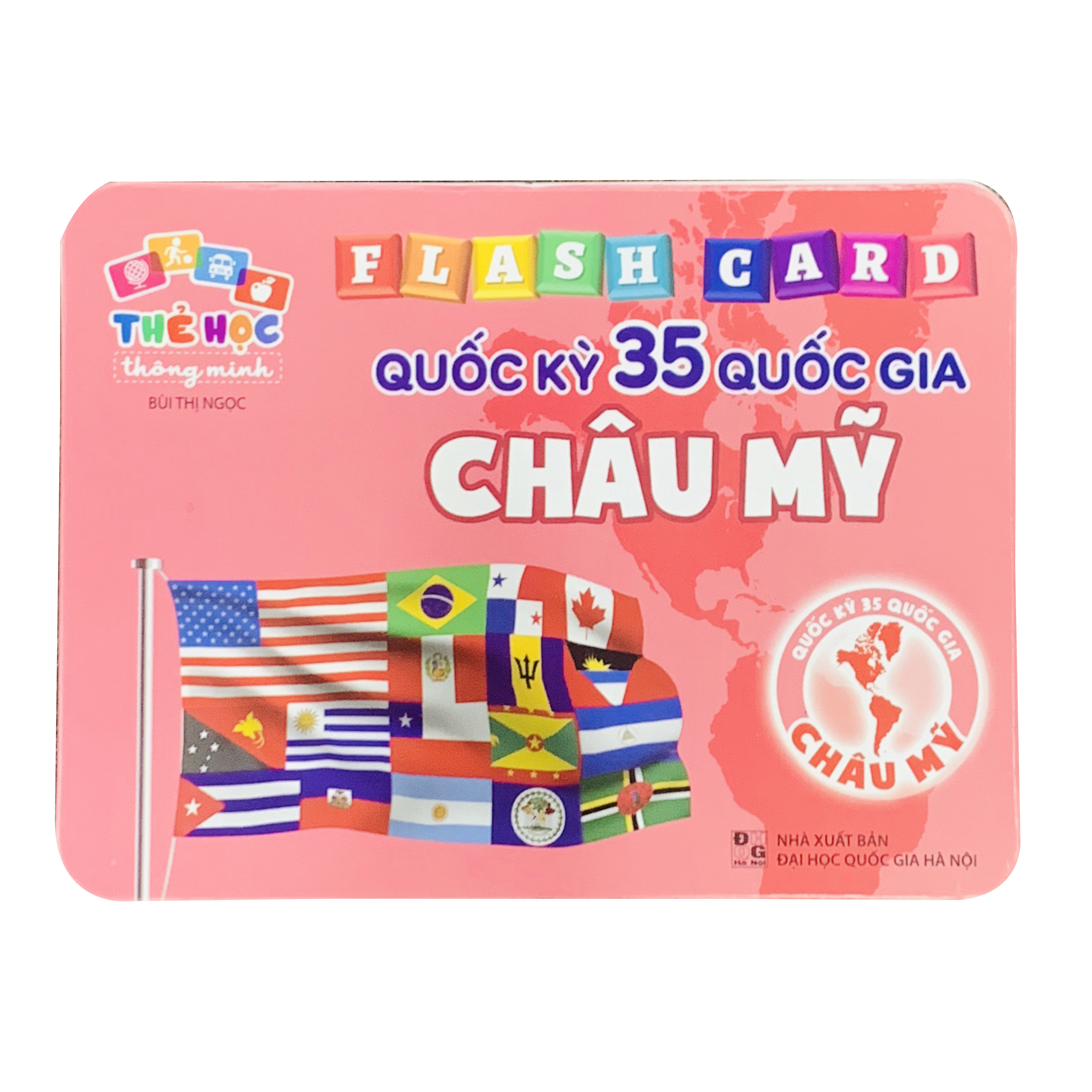 Thẻ Học Song Ngữ Flash Card Chủ Đề Quốc Kỳ Các Nước 5 Châu Lục Có Phiên Âm Và Hình Ảnh Cho Bé Phát Triển Trí Tuệ