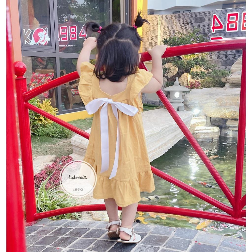 Váy công chúa bé gái - VÀNG (V0227),Size 3: 12-14kg
