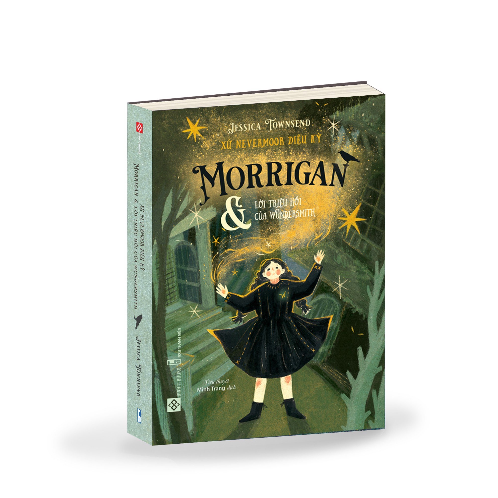 Combo 2 cuốn sách văn học giả tưởng huyền bí - Xứ Nevermoor diệu kỳ: Morrigan Và Những Thử Thách Gay Cấn + Morrigan và lời triệu hồi của Wundersmith