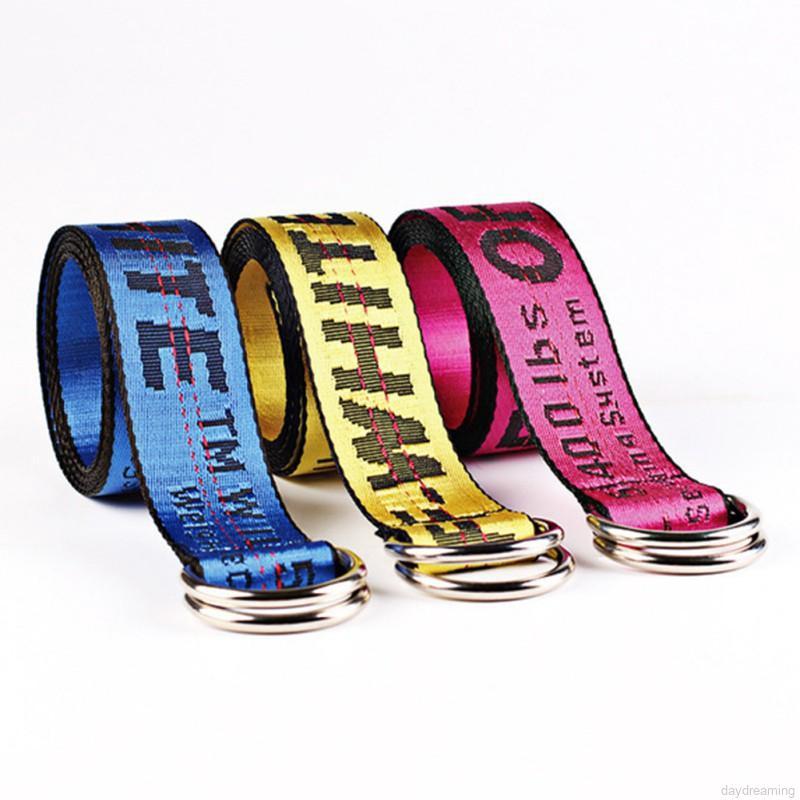 Dây thắt lưng thêu chữ thời trang