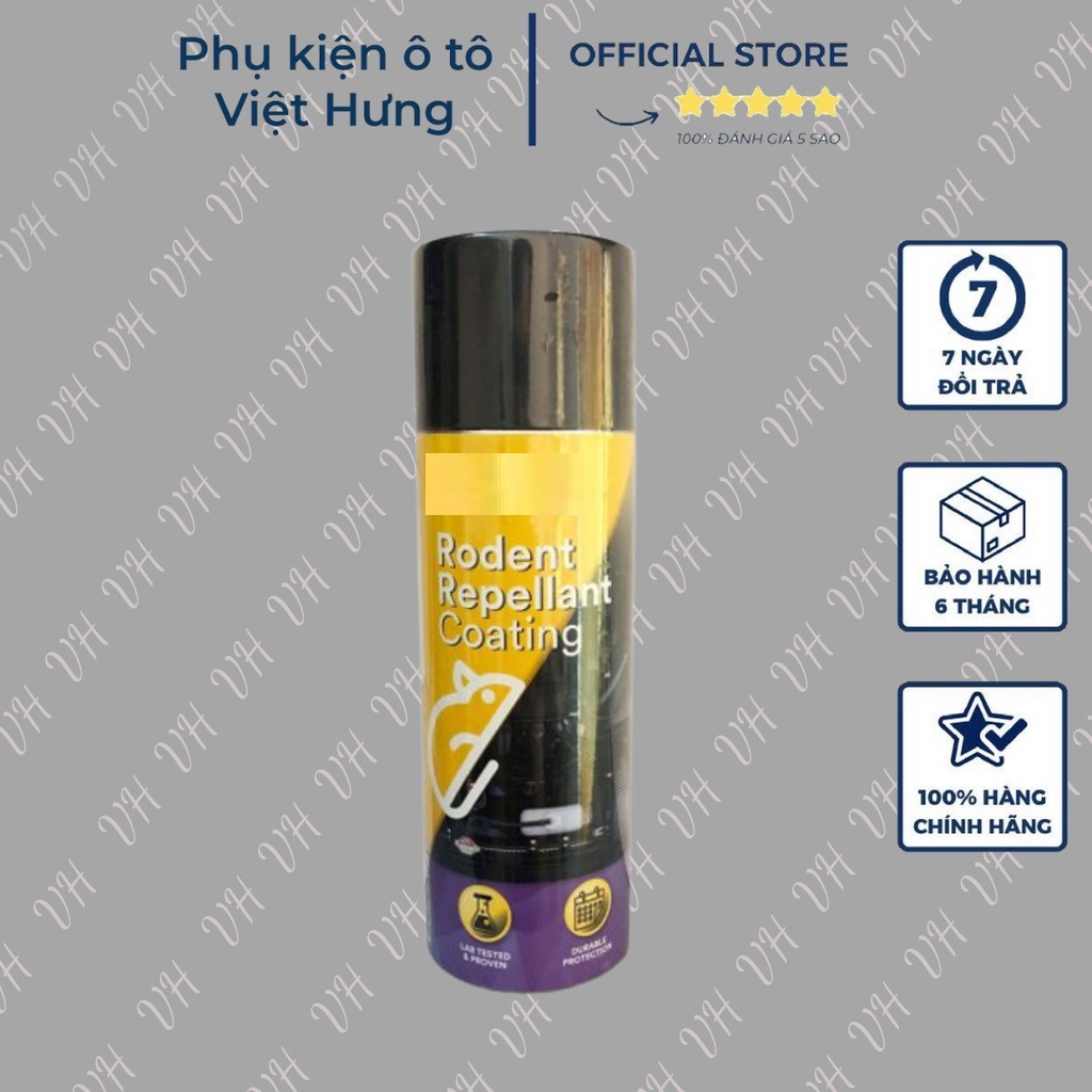 Chai Xịt Chống Chuột Rodent Repellant Coating 250g