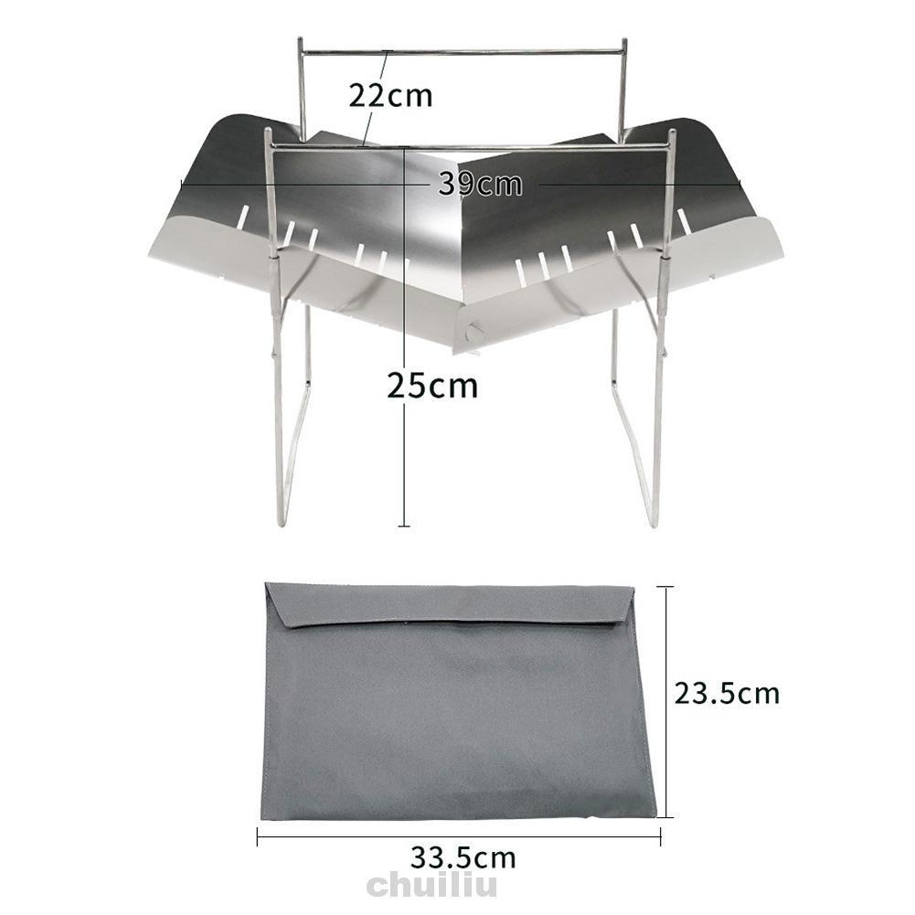 Lò Nướng Bbq Ngoài Trời Bằng Thép Không Gỉ 2 Trong 1