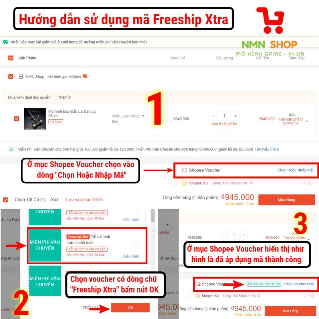 Mô hình phim Đấu La Đại Lục - Lam Ngân Bá Vương Thương 50cm