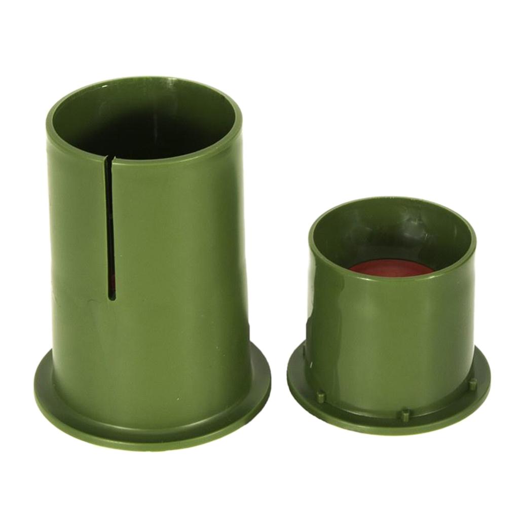 Plastic Fishing Bait Cage Tackle Basket Feeder Holder Fishing Accessories