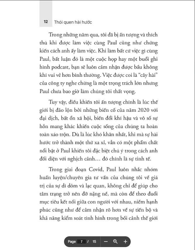 Thói Quen Hài Hước - Não Bớt Căng, Tăng Hiệu Quả - Paul Osicup - Alpha Books