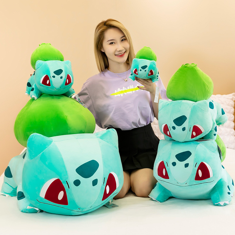 Gấu Bông Pokemon Ếch Kỳ Diệu Bulbasaur Siêu Hot (20cm---&gt;60cm) Hàng Xịn Cao Cấp Mịn Đẹp, An Toàn Cho Người Sử Dụng