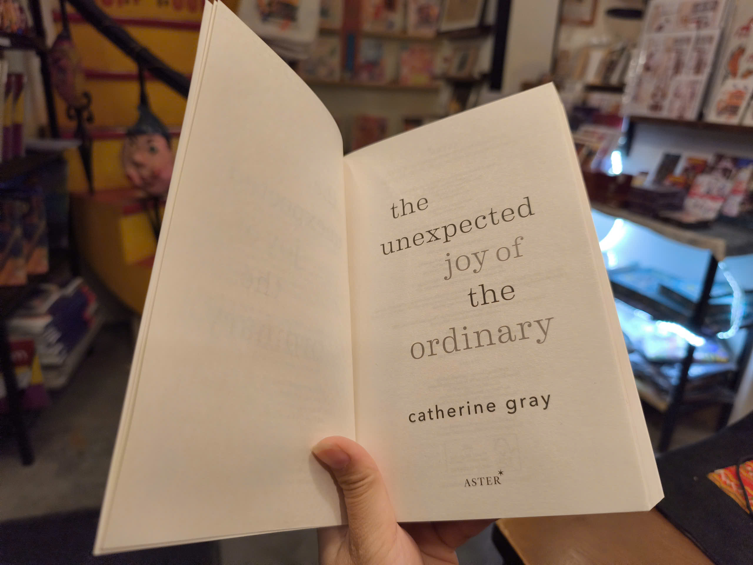 Sách - The Unexpected Joy of the Ordinary by Catherine Gray