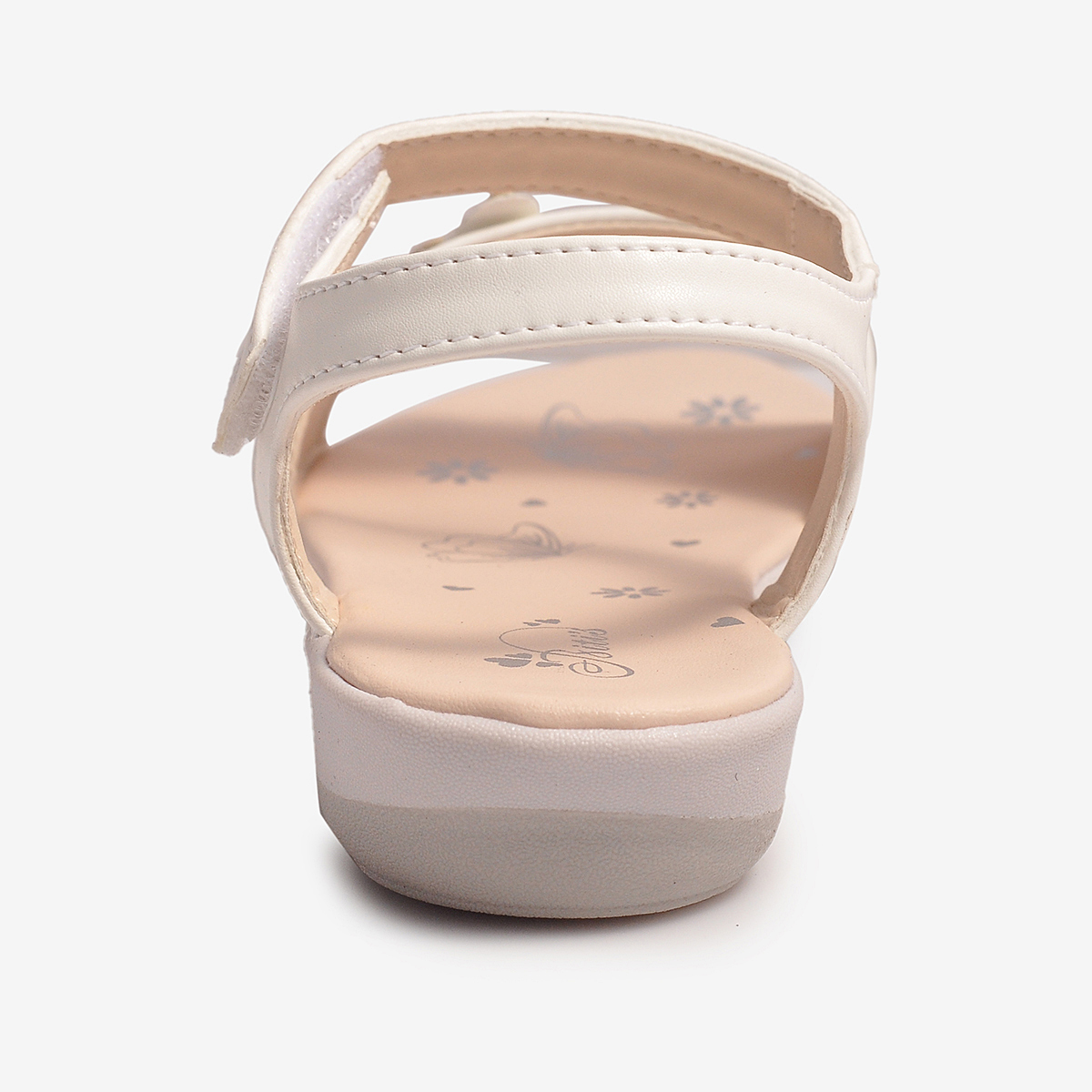 Sandal Si - TPR Bé Gái DTG076800TRG (Trắng