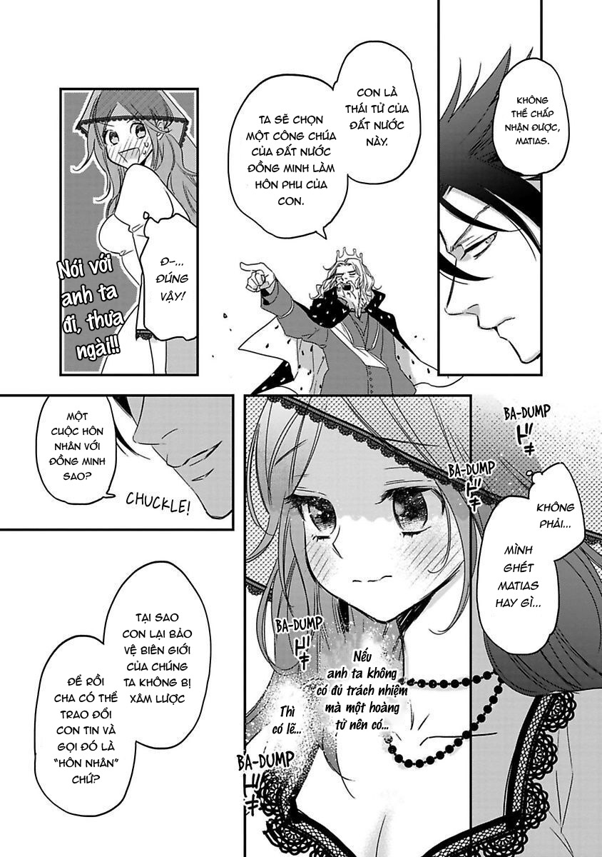 thái tử bạo chúa ở thế giới khác muốn cưới tôi ~ tên sói đen muốn cầu thân cô phù thủy tái sinh chapter 3.1 12