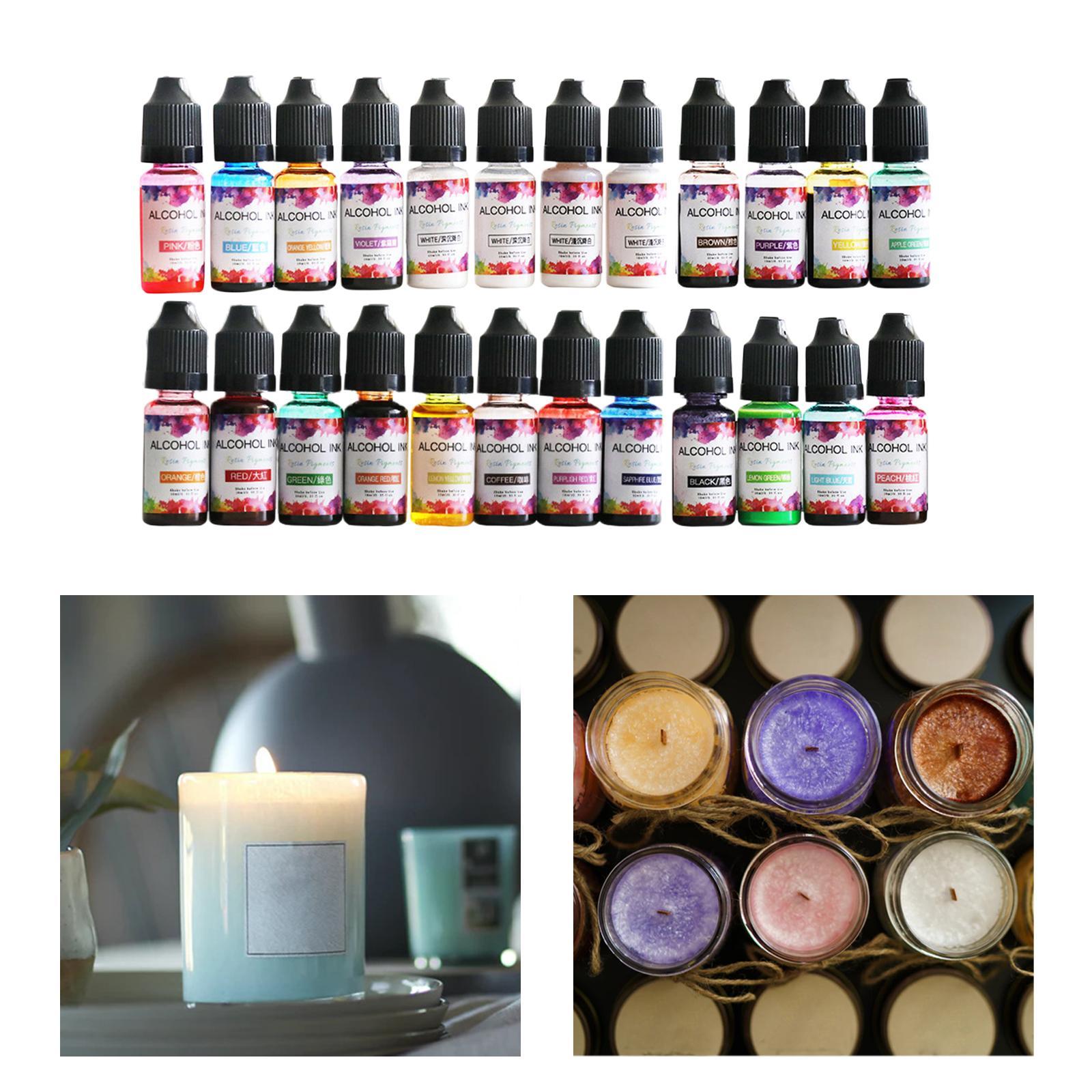 6 Bottles 10ml Soap Colors Food Grade DIY Colorants Pigments