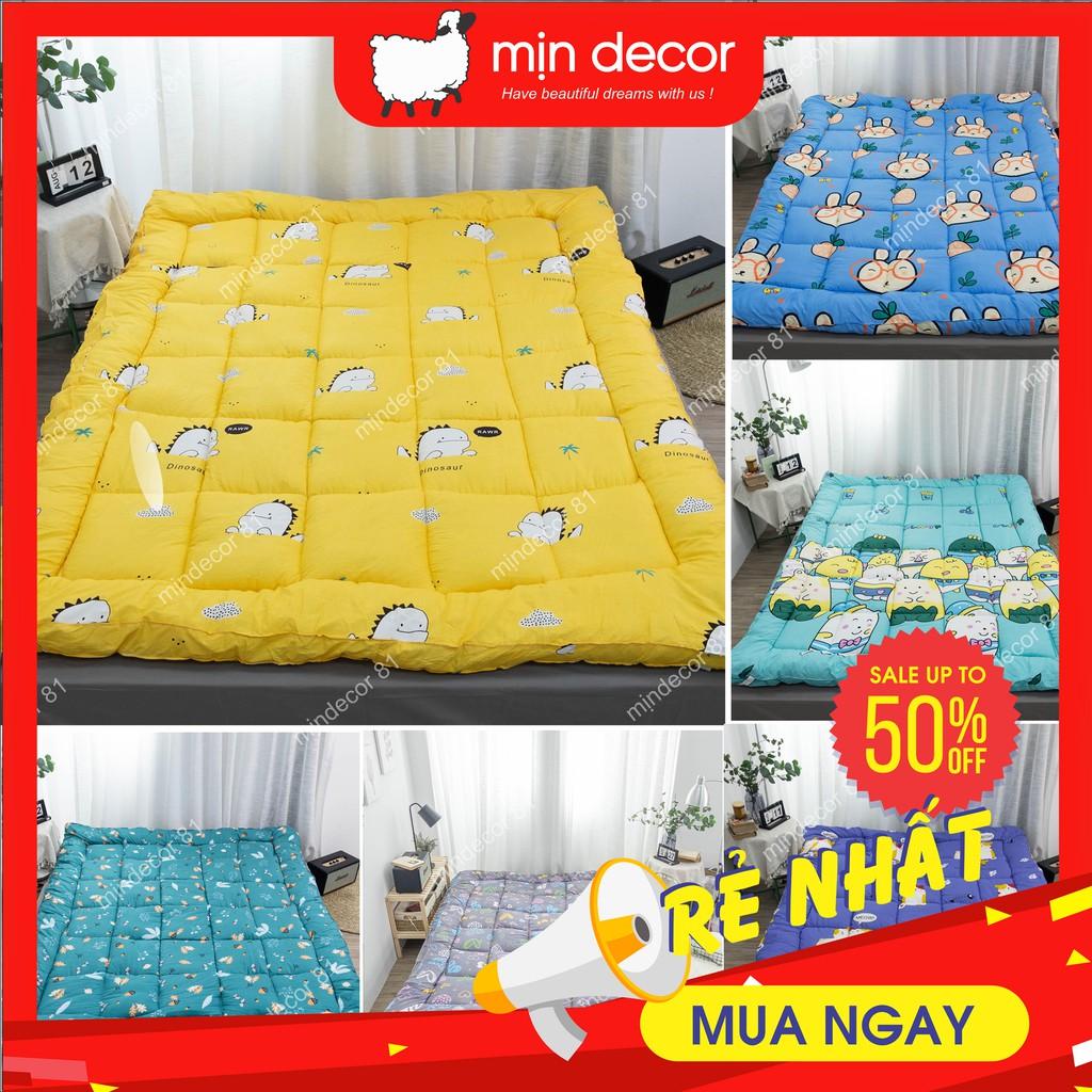 Topper Nệm khủng long vàng - Tấm mềm Nệm Cao Cấp Mịn Decor