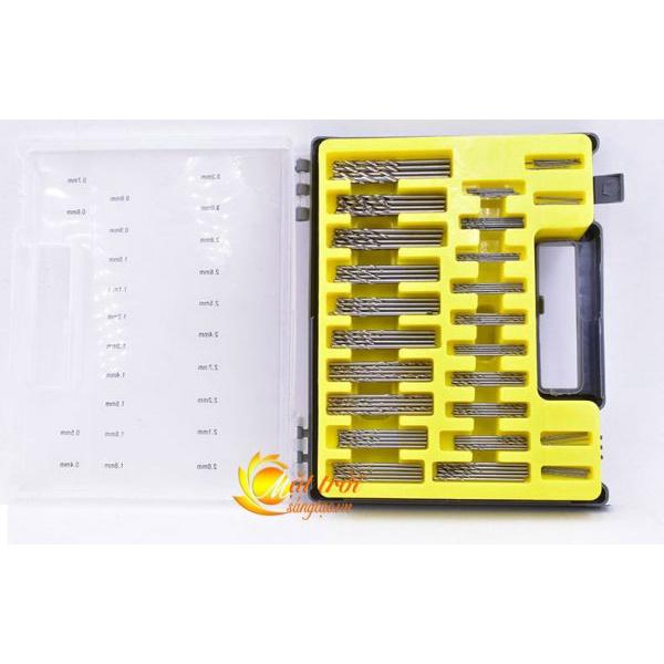 Hộp 150 mũi khoan mini hợp kim 0.4-3.2mm