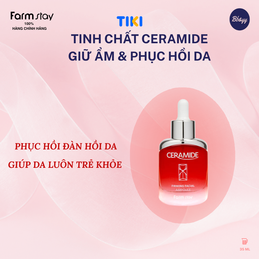 Tinh Chất Ceramide Giữ Ẩm &amp; Phục Hồi Da Ceramide - Ceramide Firming Facial Ampoule