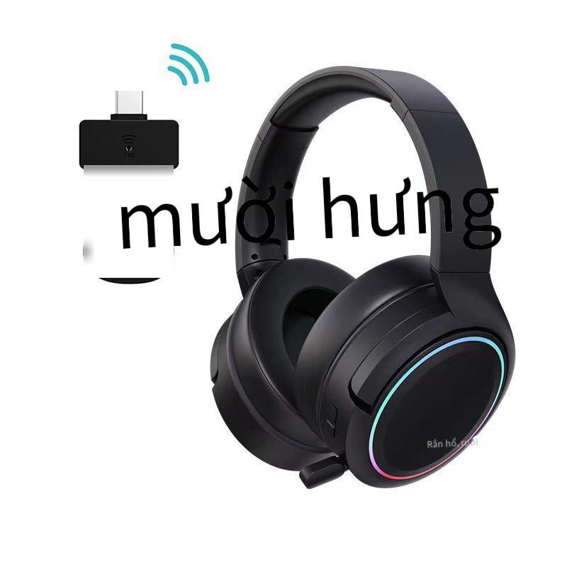 Tai nghe chơi game tất cả trong một âm thanh nổi chế độ kép không dây 2.4G\Bluetooth kiểu mới nhất