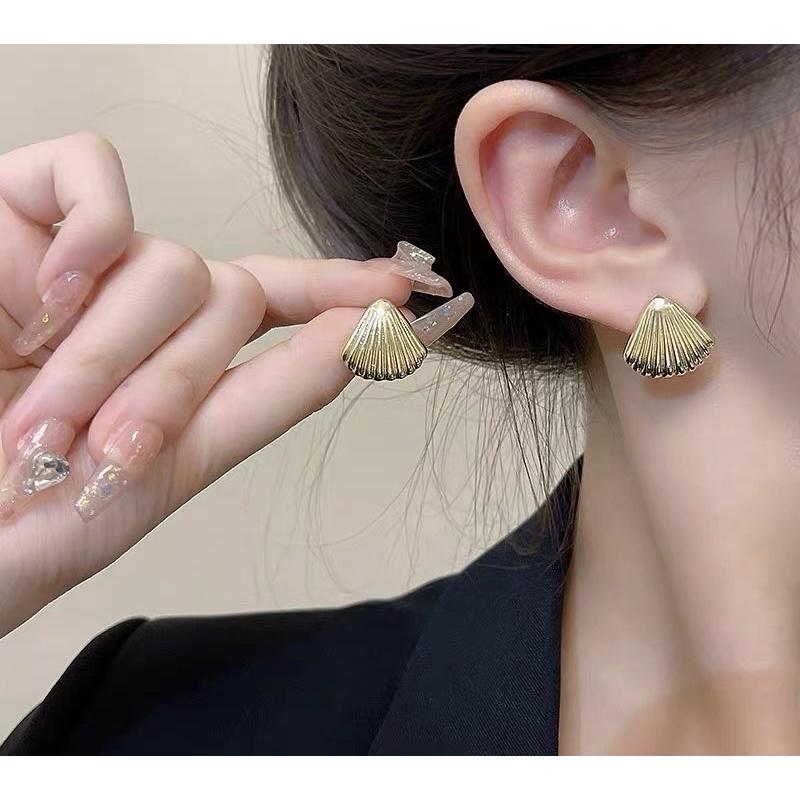 Khuyên tai bông tai nữ vỏ sò thanh lịch dự tiệc Ring House