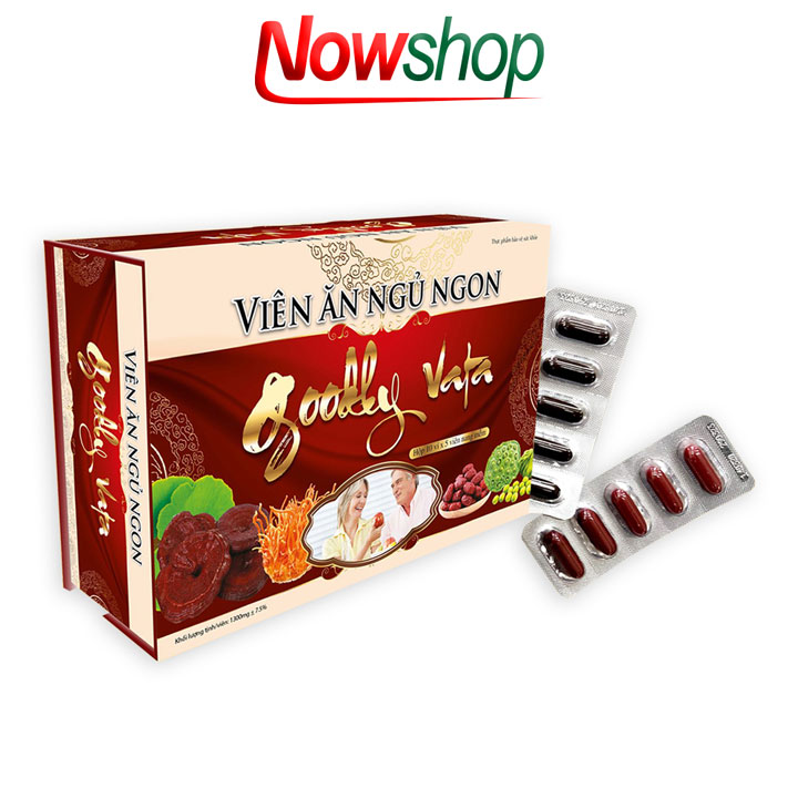 Viên Uống Ăn Ngủ Ngon Goodly Vata Giúp Tăng Cường Tiêu Hóa Bồi Bổ Sức Khỏe Tạo Cảm Giác Thèm Ăn Hỗ Trợ Tăng Cân