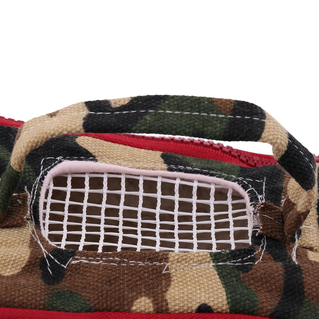 Pet Hamster Carrier Portable Breathable Travel Bag